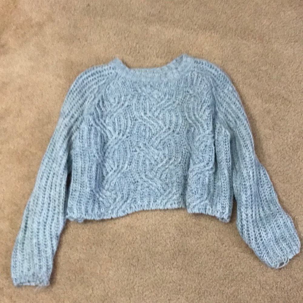 Crop sweater
